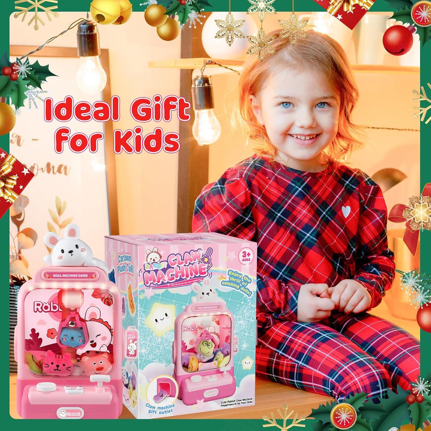 Mini Máquina de Garras Shen Zhen con 20 Juguetes y Luces