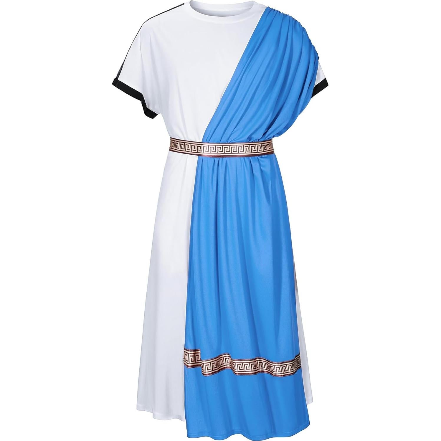 Disfraz de Toga Romana para Hombre - Dios Griego con Accesorios