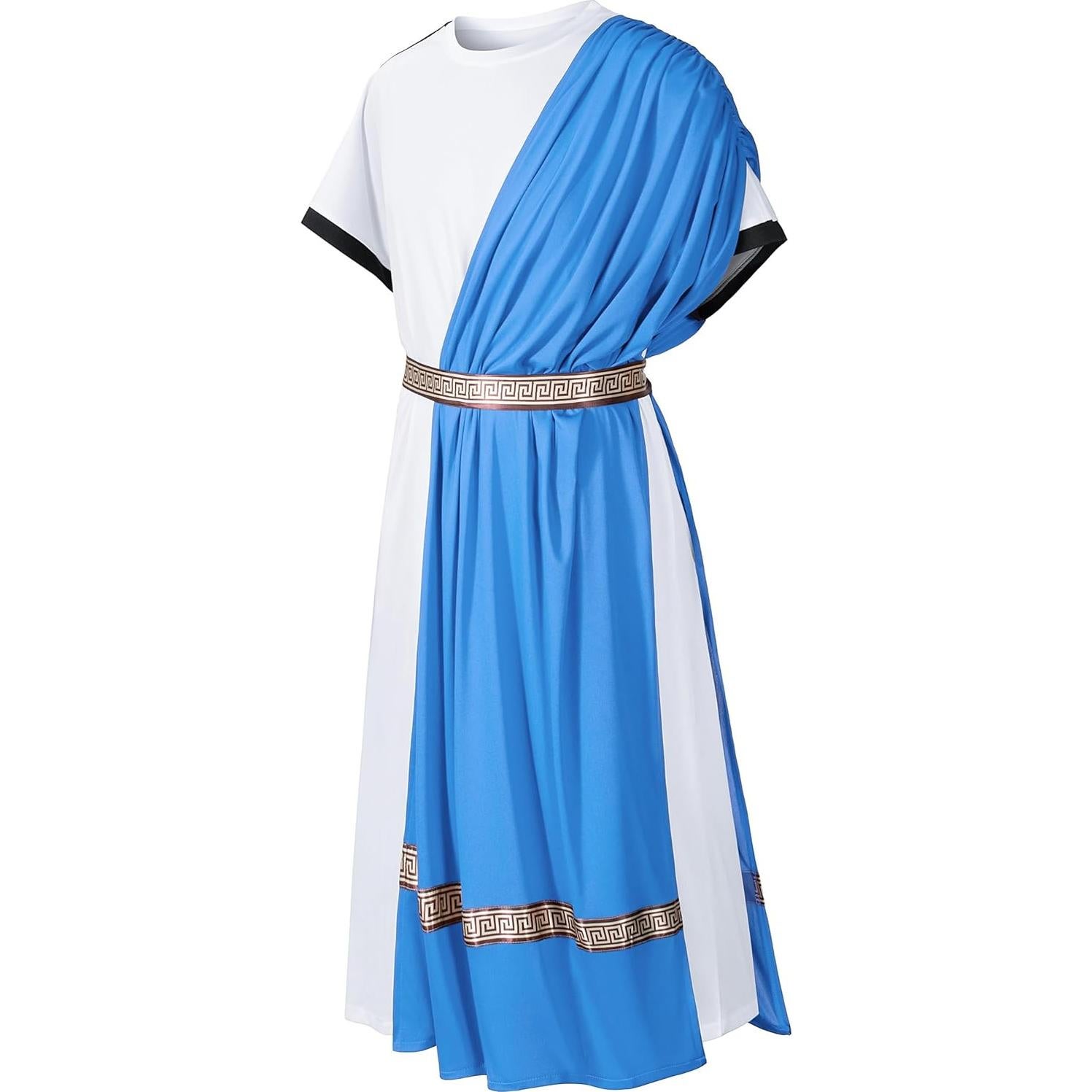 Disfraz de Toga Romana para Hombre - Dios Griego con Accesorios