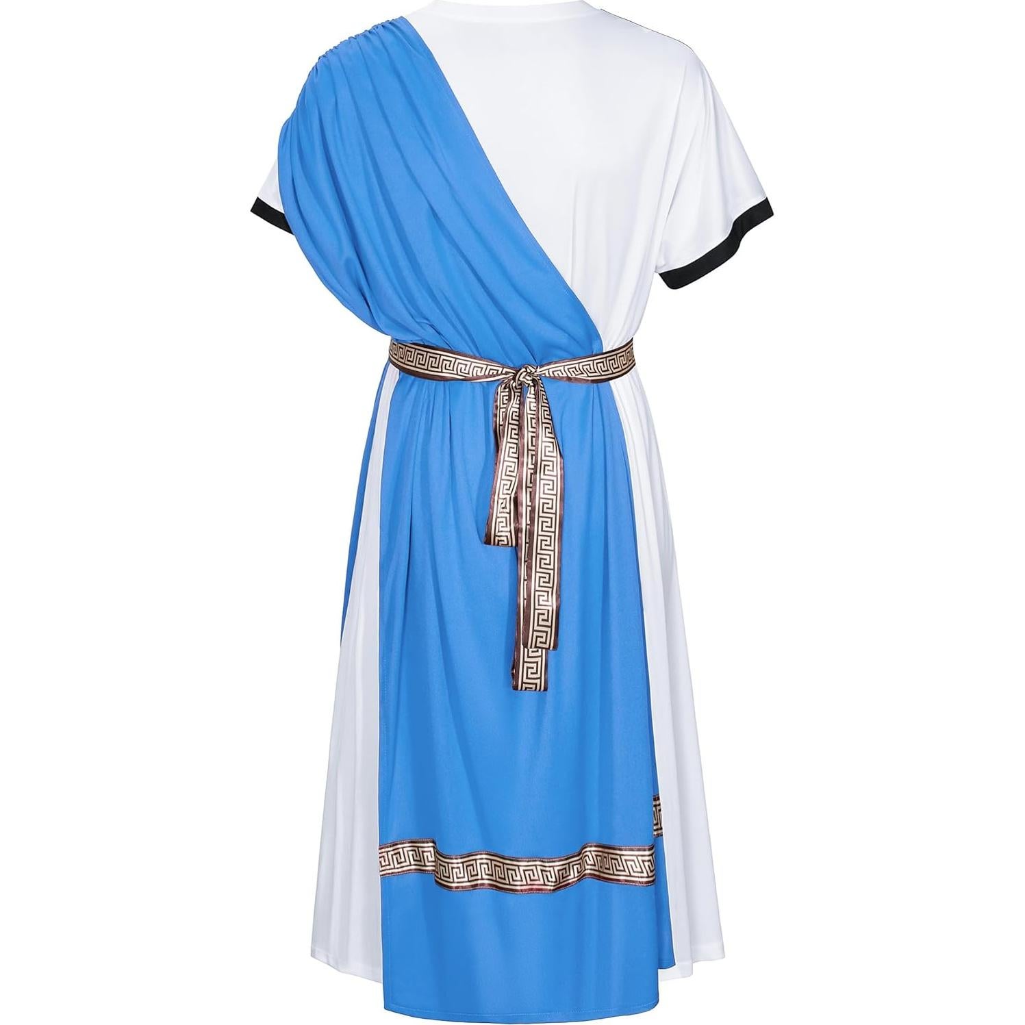 Disfraz de Toga Romana para Hombre - Dios Griego con Accesorios