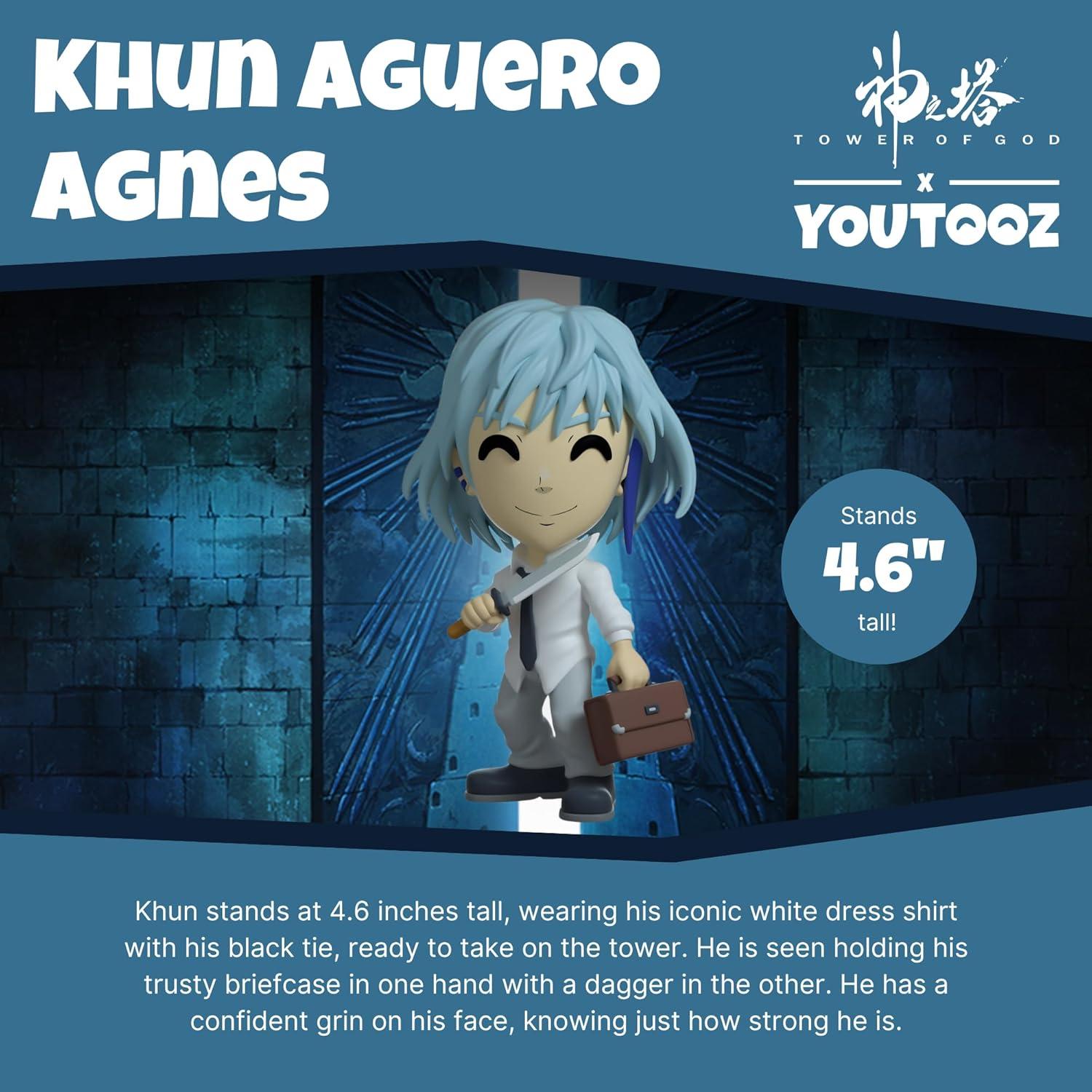 Figura de Vinilo Khun Aguero Agnes Youtooz 11.68 cm