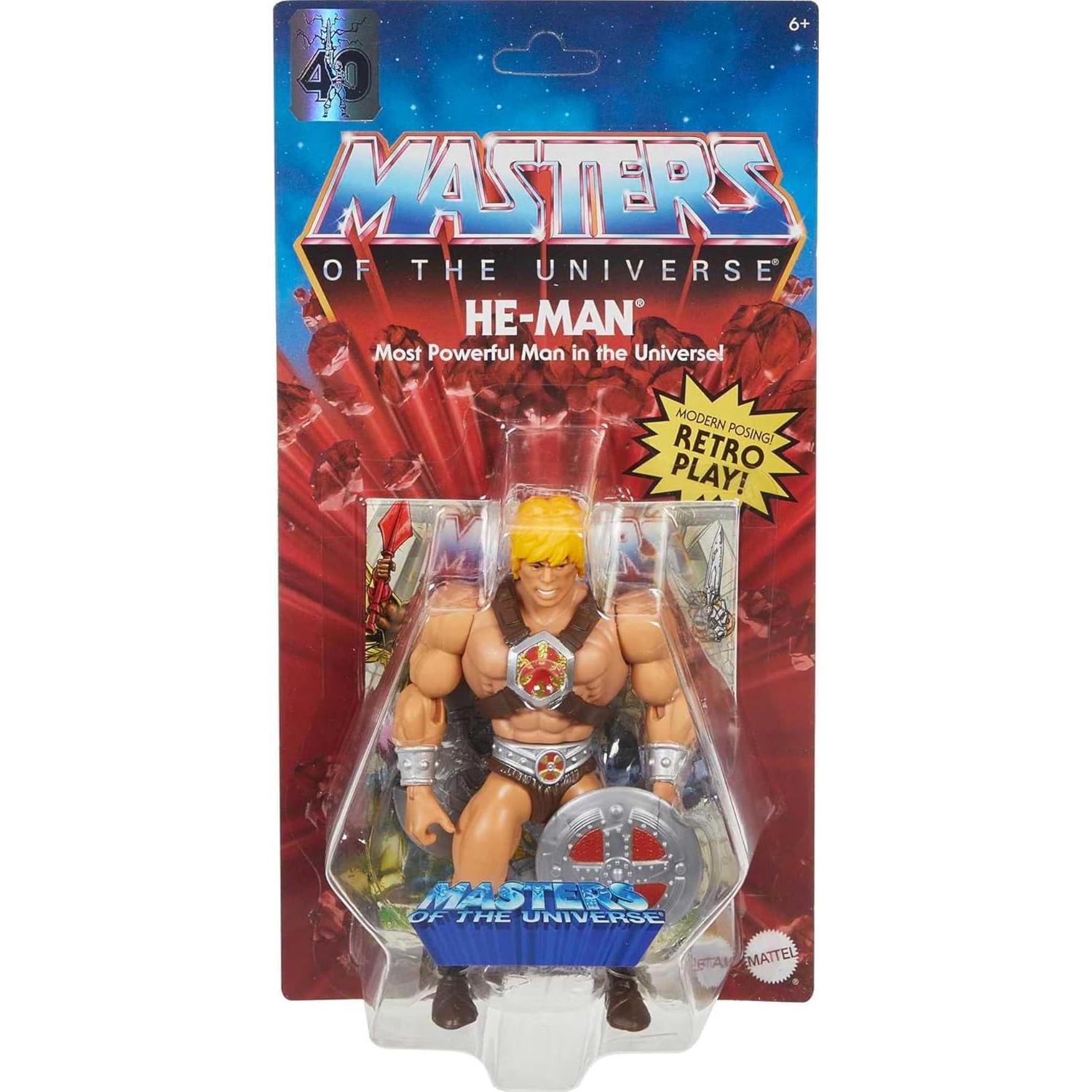 Figura de Acción He-Man Origins Mattel 13.97 cm Posable