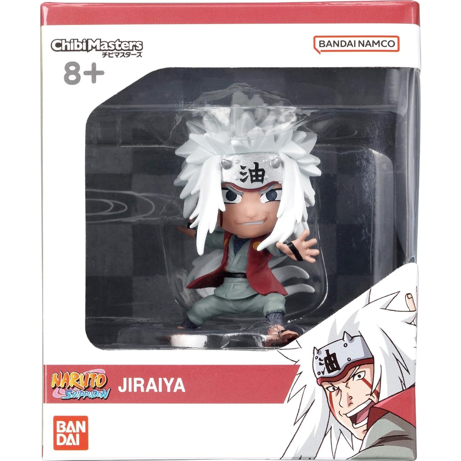 Figura Jiraiya Chibi Masters Bandai 8cm Coleccionable Naruto