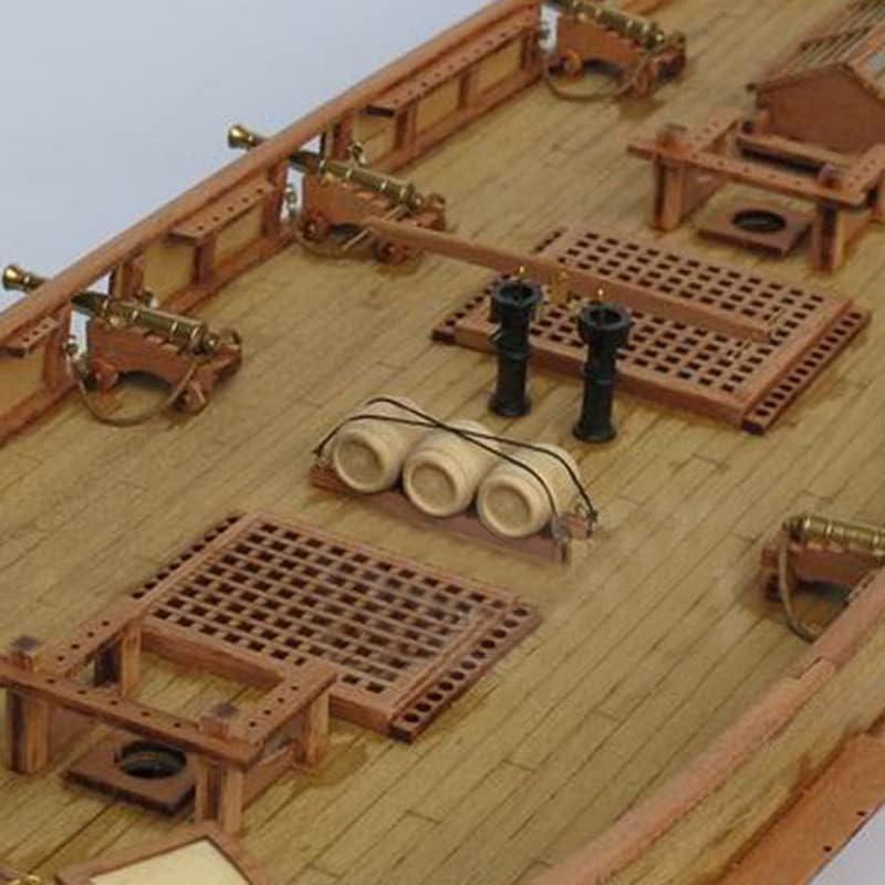 MT001 50pcs Model Railway 1:87 Wooden Wine Barrel HO OO Scale Cask Bucket (4 Sizes Mixed)