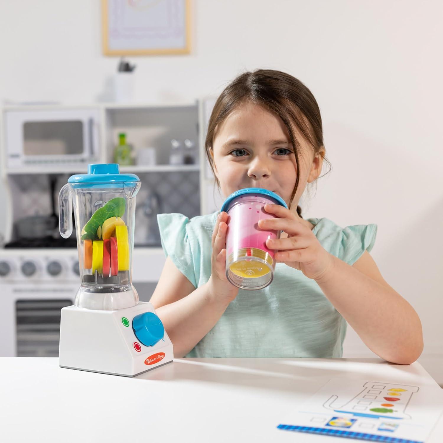 Conjunto de licuadora de batidos Melissa & Doug - 22 piezas