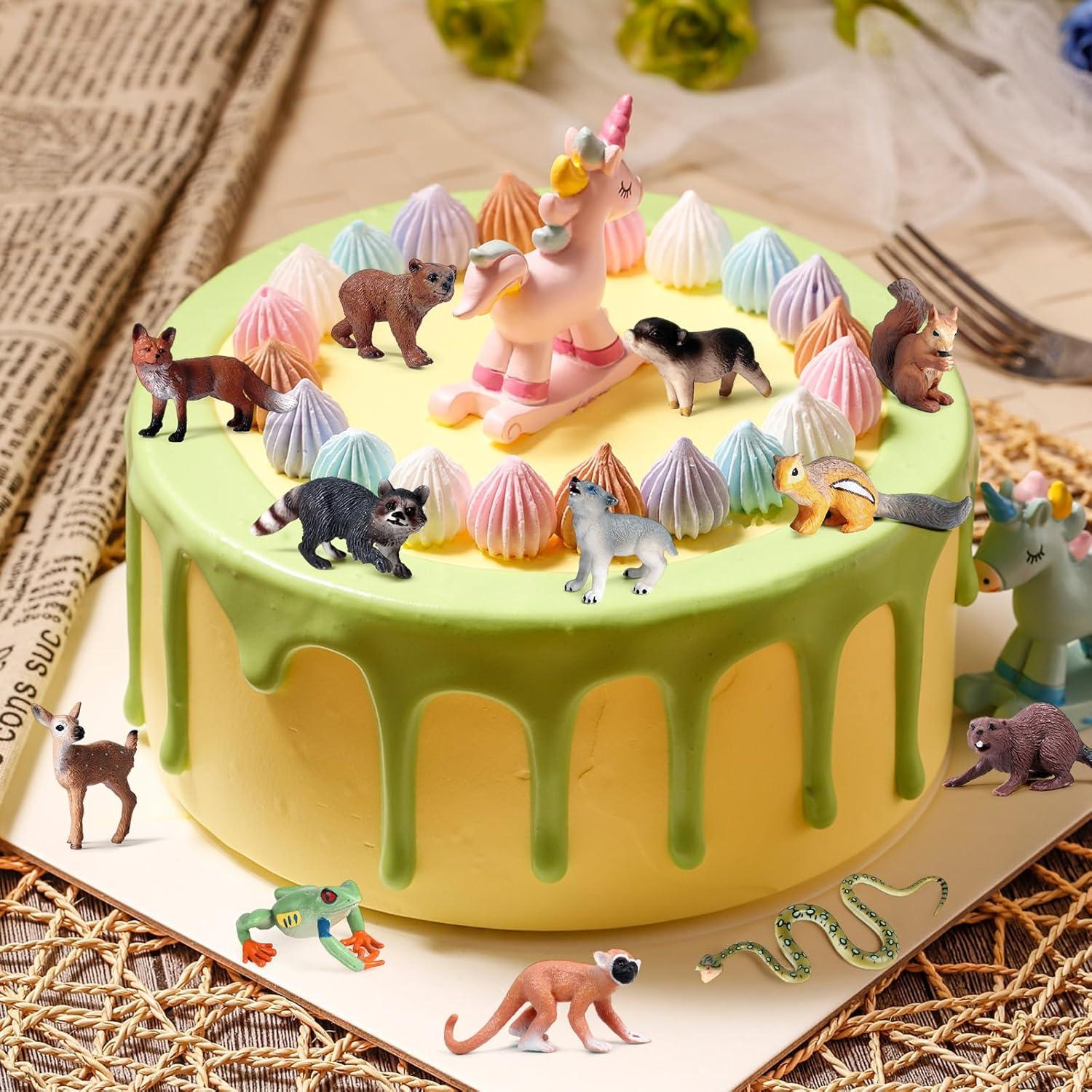 18 Figuras de Animales del Bosque SCAHOW - Juguetes Educativos