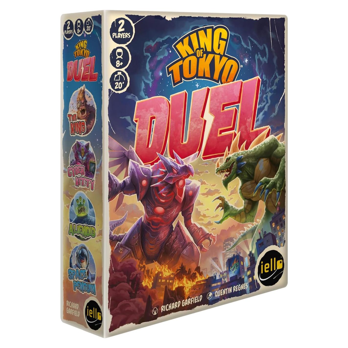 Juego de mesa Rey de Tokio: Duelo IELLO para 2 jugadores