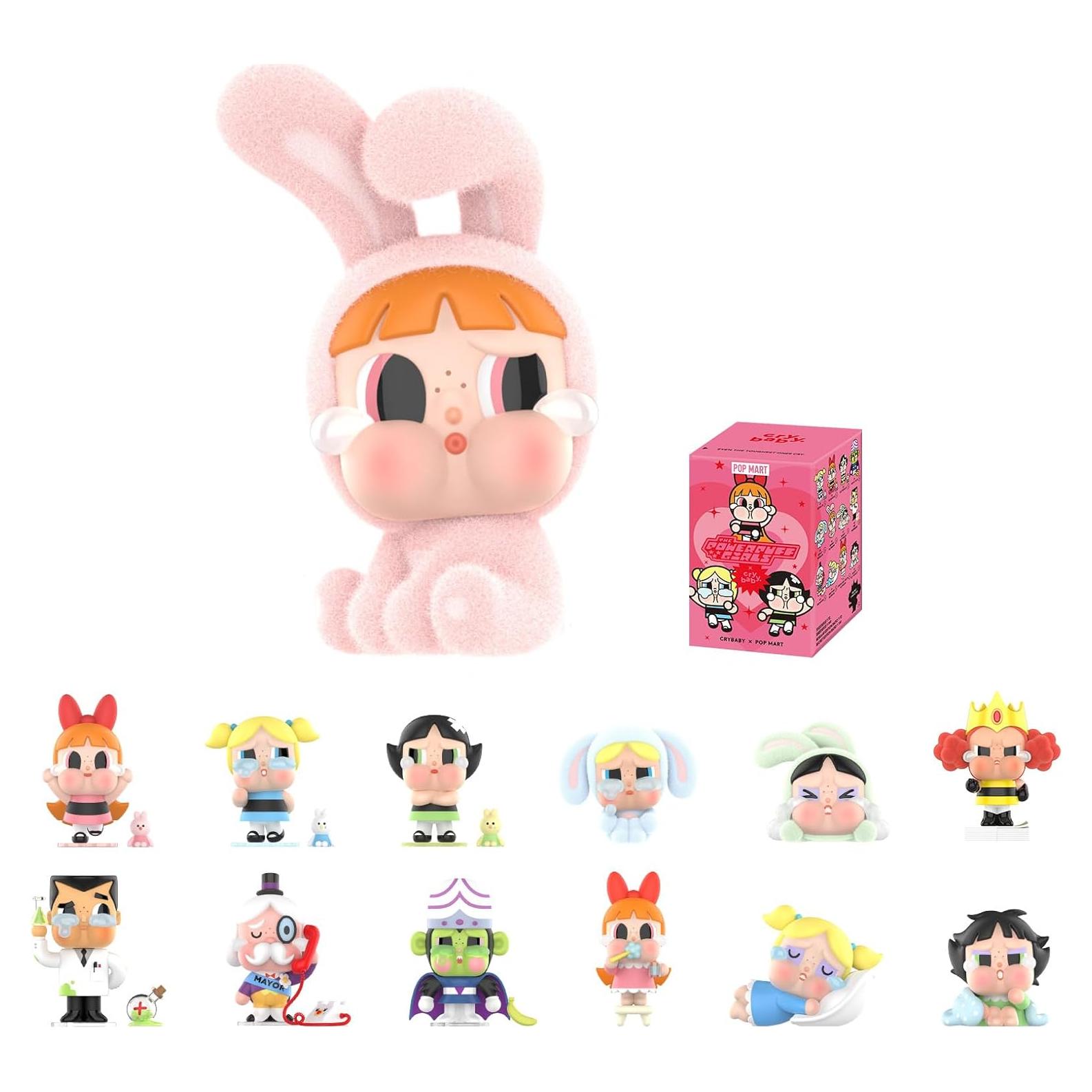 Figuras POP MART Crybaby x Powerpuff Girls - Caja Ciega