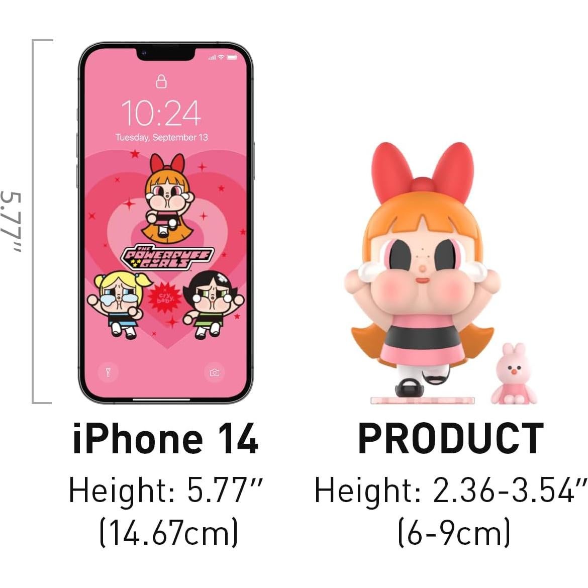 Figuras POP MART Crybaby x Powerpuff Girls - Caja Ciega