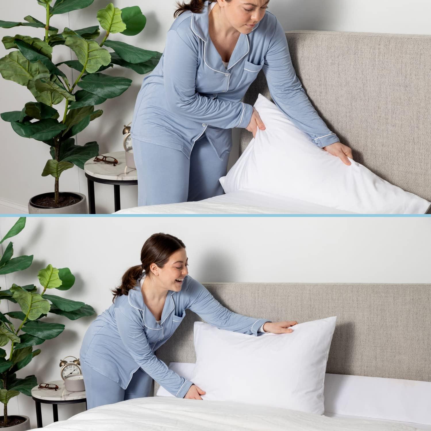 Cuña de Cama SnugStop Completo | Almohada Relleno Espacio