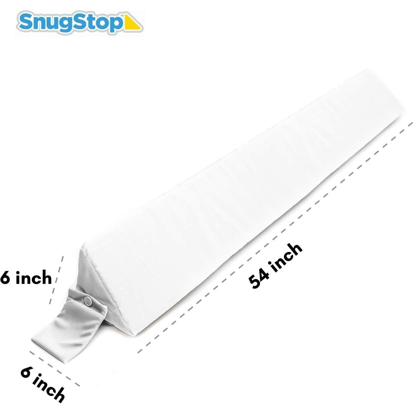 Cuña de Cama SnugStop Completo | Almohada Relleno Espacio