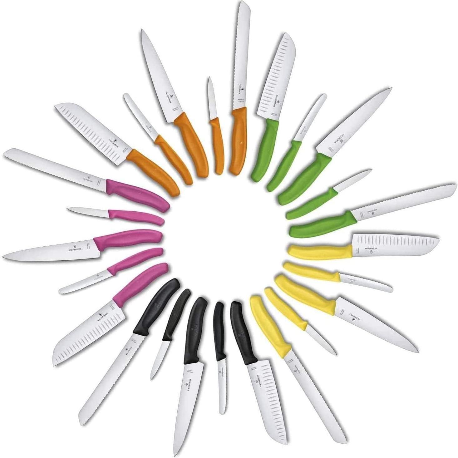 Swiss Classic Multicolored 3-Piece Paring Knife Set