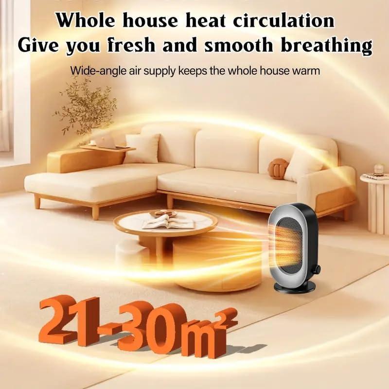 Calentador de Espacio Portátil SITIEPA 600W Gris Negro