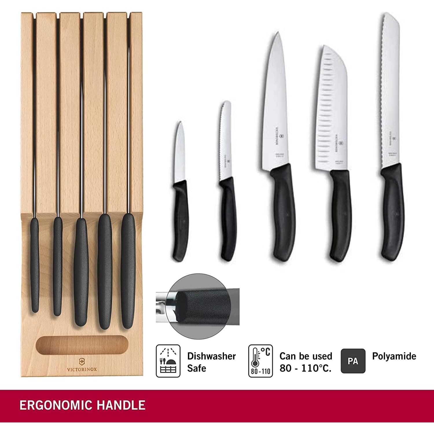 Juego de Cuchillos de Cocina Victorinox Swiss Classic 6 Piezas