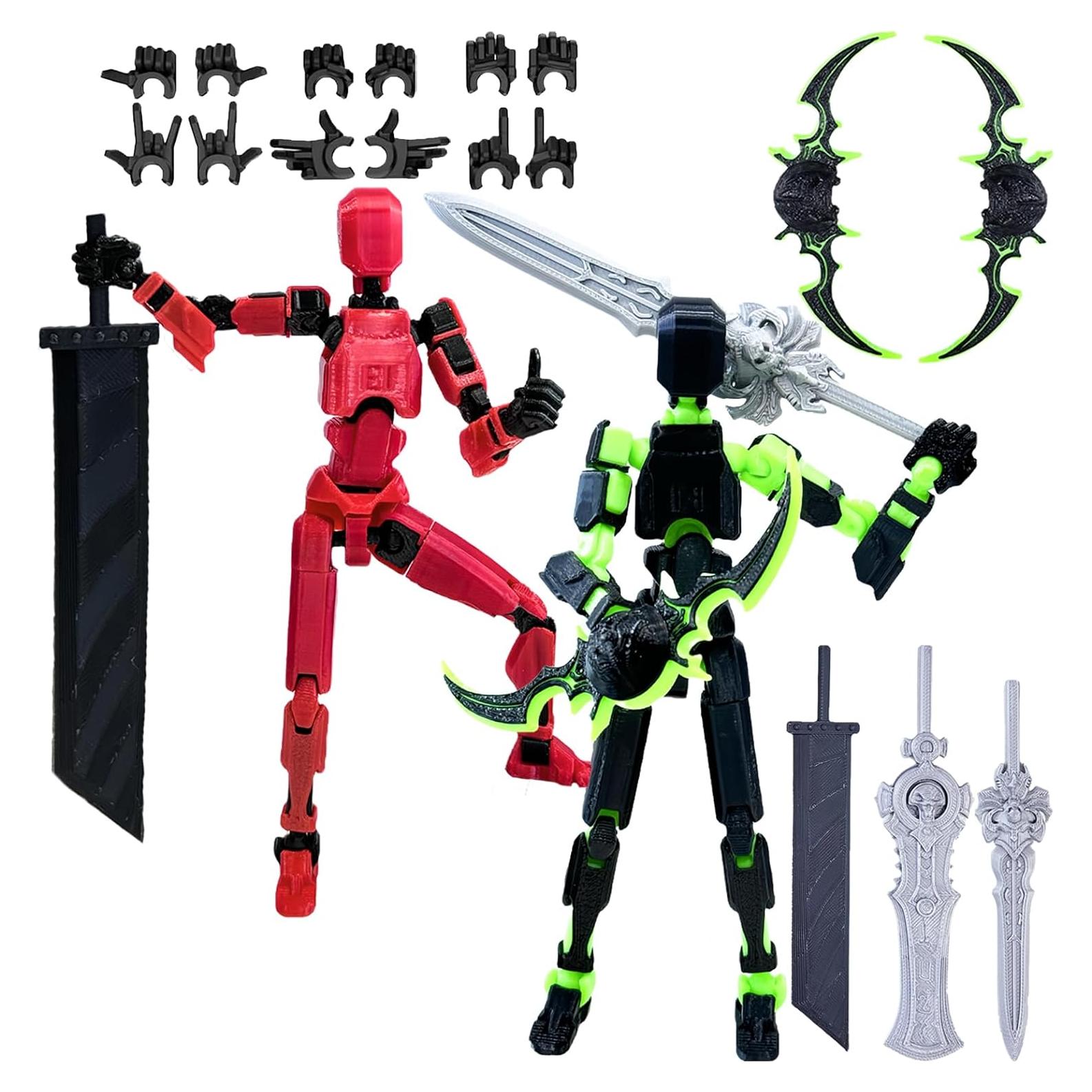 Conjunto de Figuras de Acción T13 Robot Titan 13 Articulado