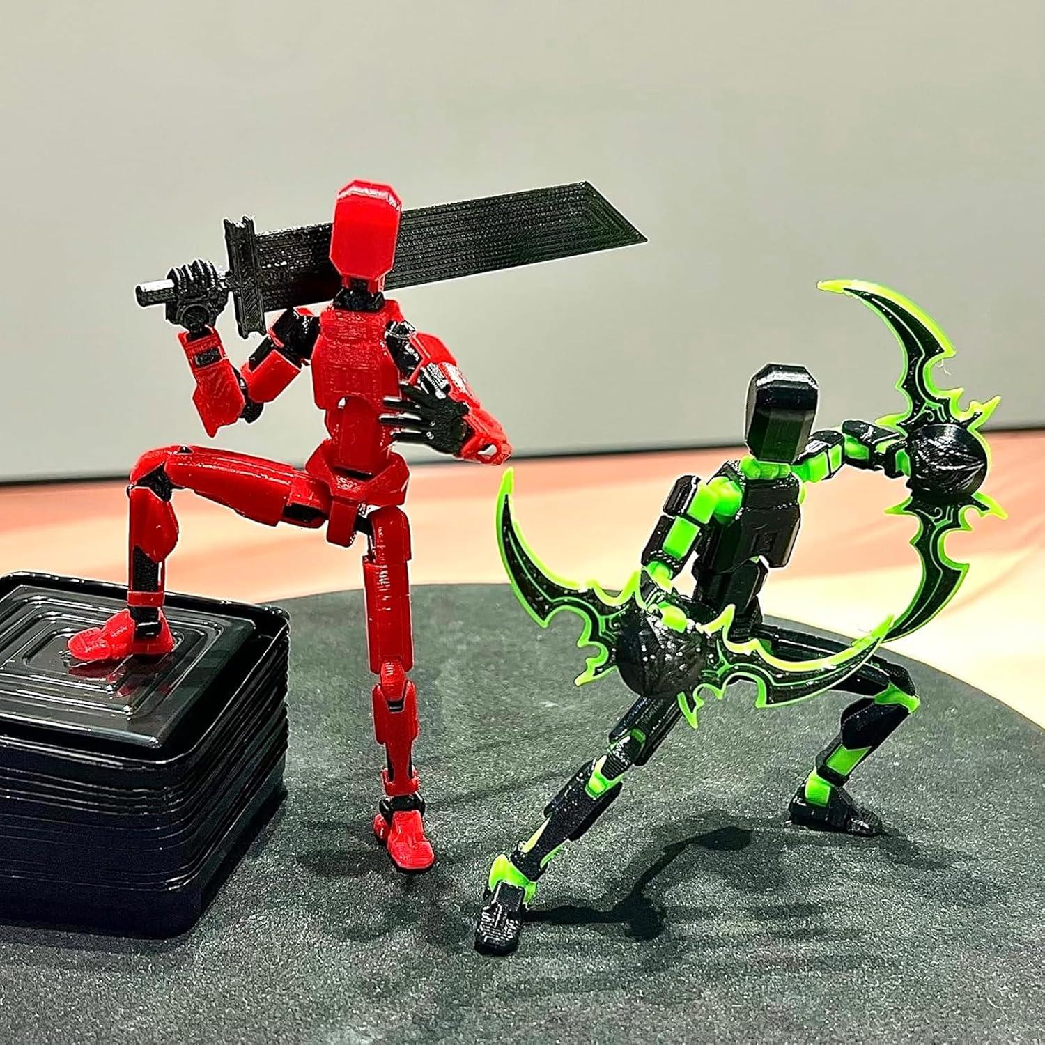 Conjunto de Figuras de Acción T13 Robot Titan 13 Articulado