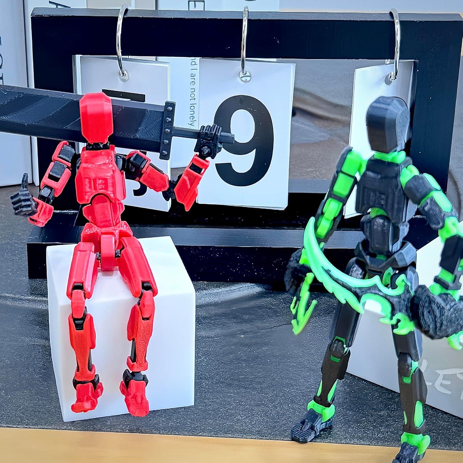 Conjunto de Figuras de Acción T13 Robot Titan 13 Articulado