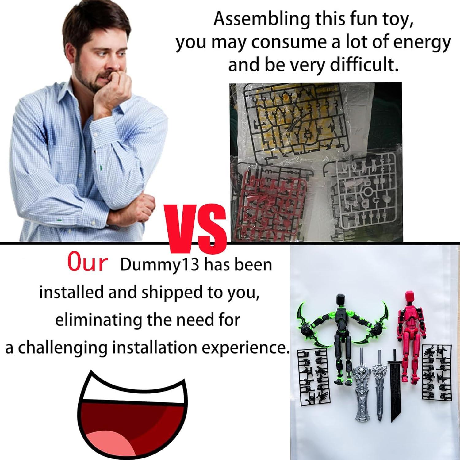 Conjunto de Figuras de Acción T13 Robot Titan 13 Articulado