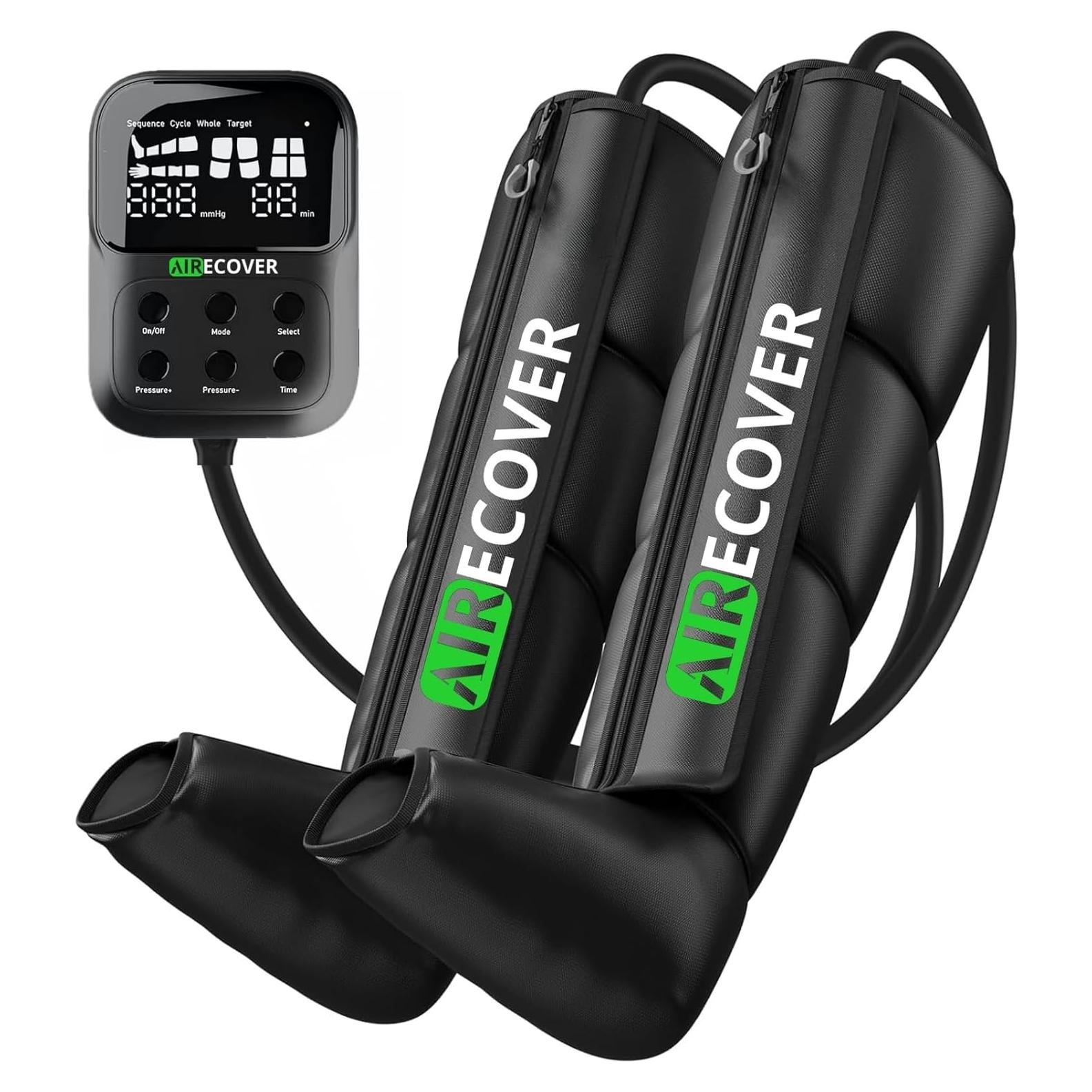 Masajeador de Piernas Inalámbrico Airecover - Compresión 4 Cámaras