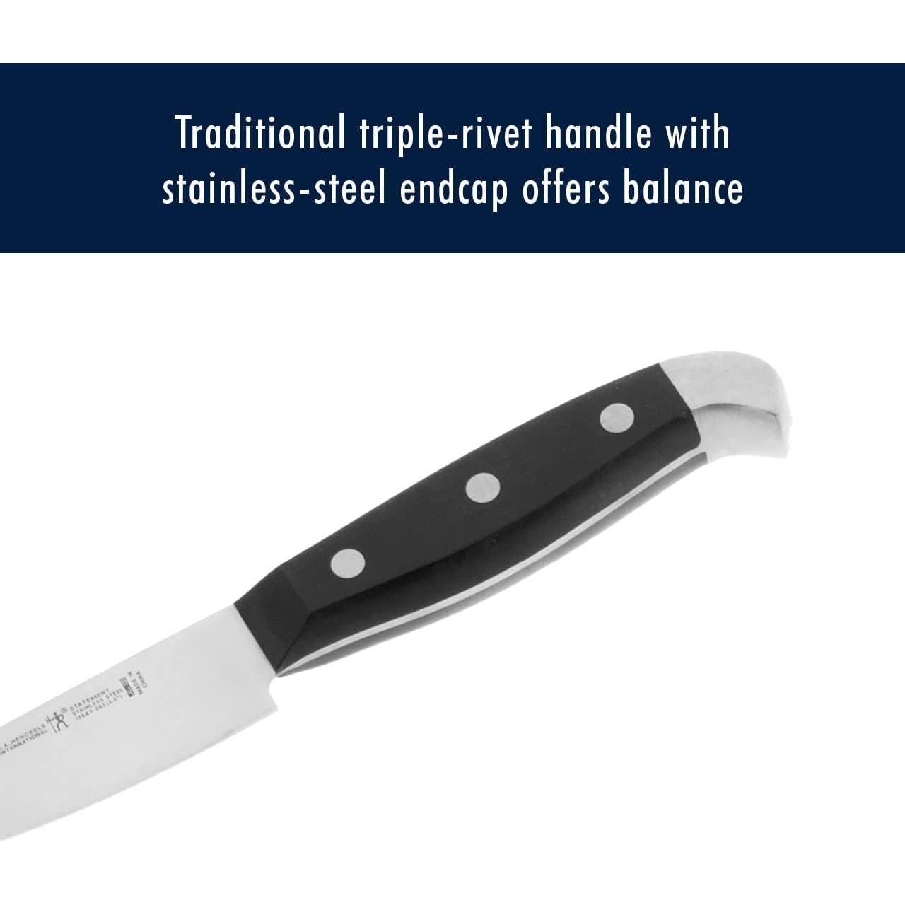 Set de Cuchillos HENCKELS 15 Piezas con Bloque de Madera