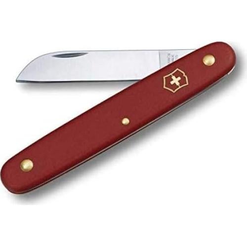 Cuchillo Floral Victorinox 10,16 cm mango rojo 3.9050