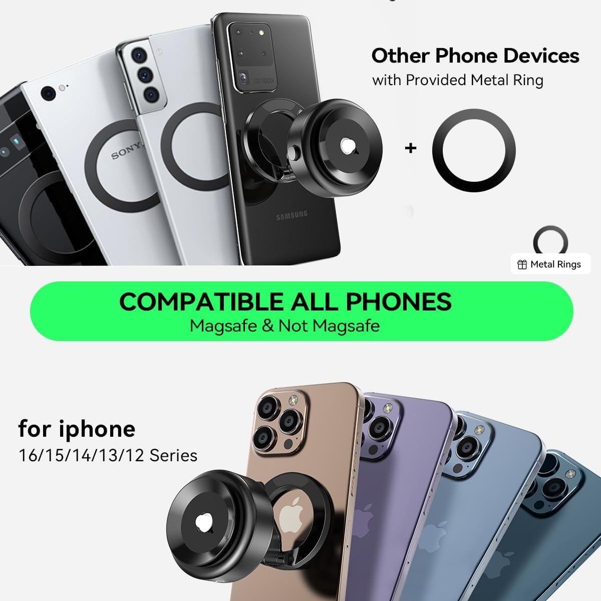 Soporte magnético para teléfono de coche Sanqi Youpin 360°