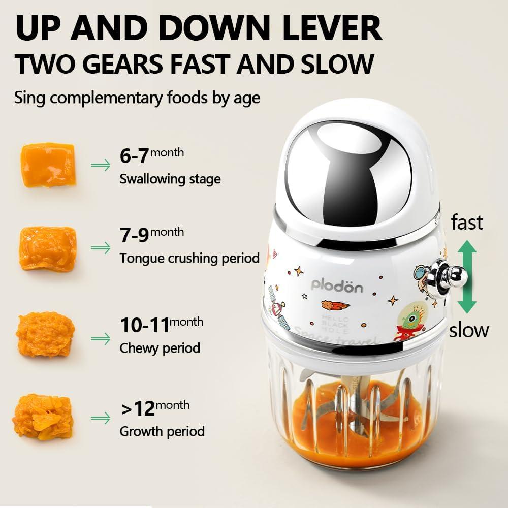 Mini Procesador de Alimentos para Bebés Plodon HAY-809 300ml