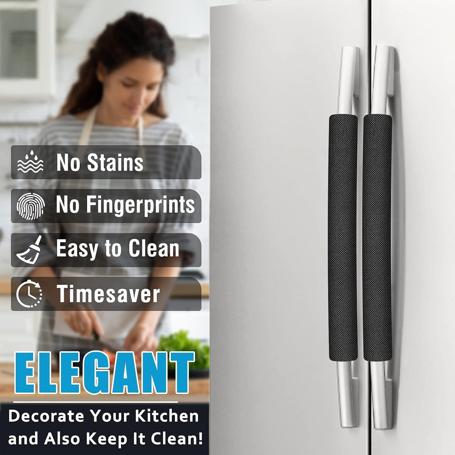 Cubiertas de Manijas de Refrigerador ELCOOR 6 Piezas Ajustables