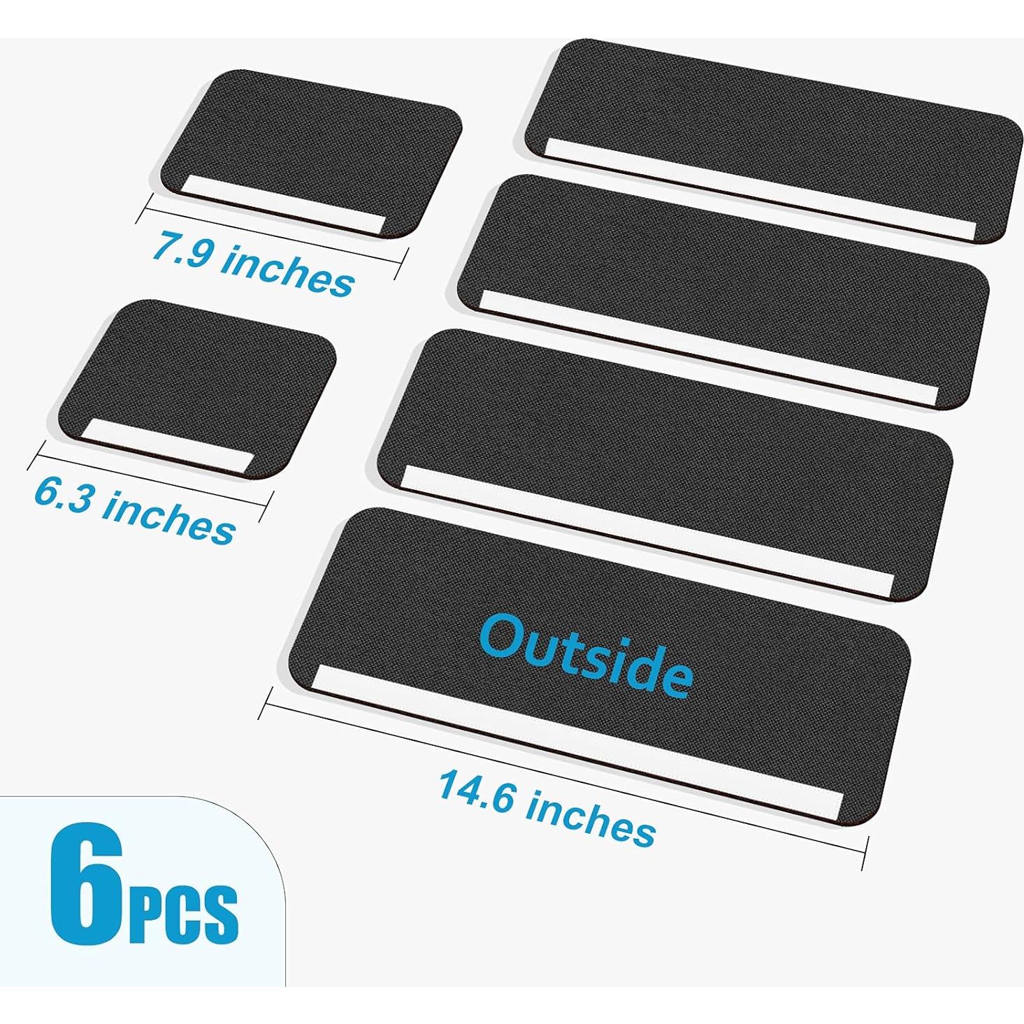 Cubiertas de Manijas de Refrigerador ELCOOR 6 Piezas Ajustables