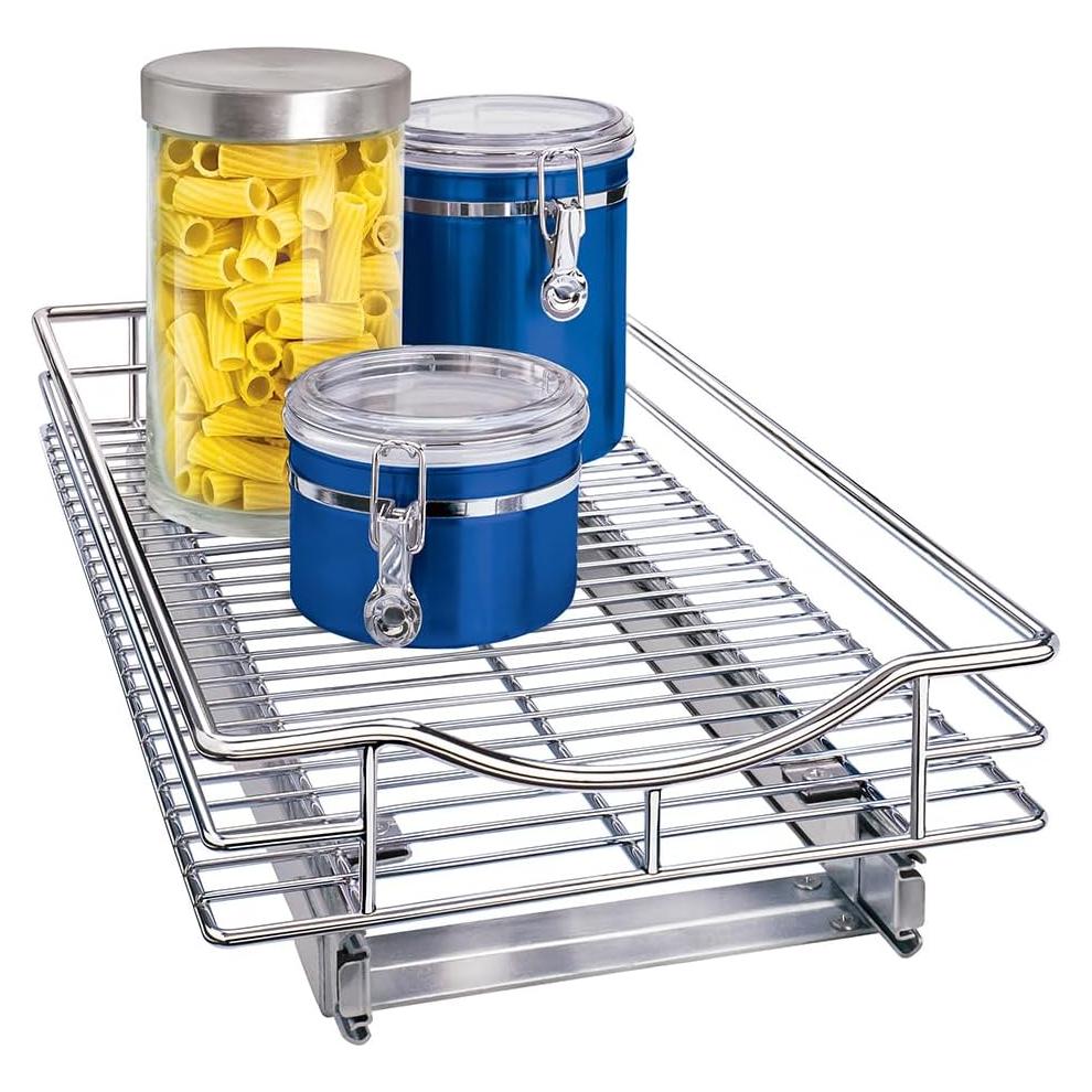 Organizador de Gabinete Deslizante LYNK PROFESSIONAL 28x53 cm Cromo