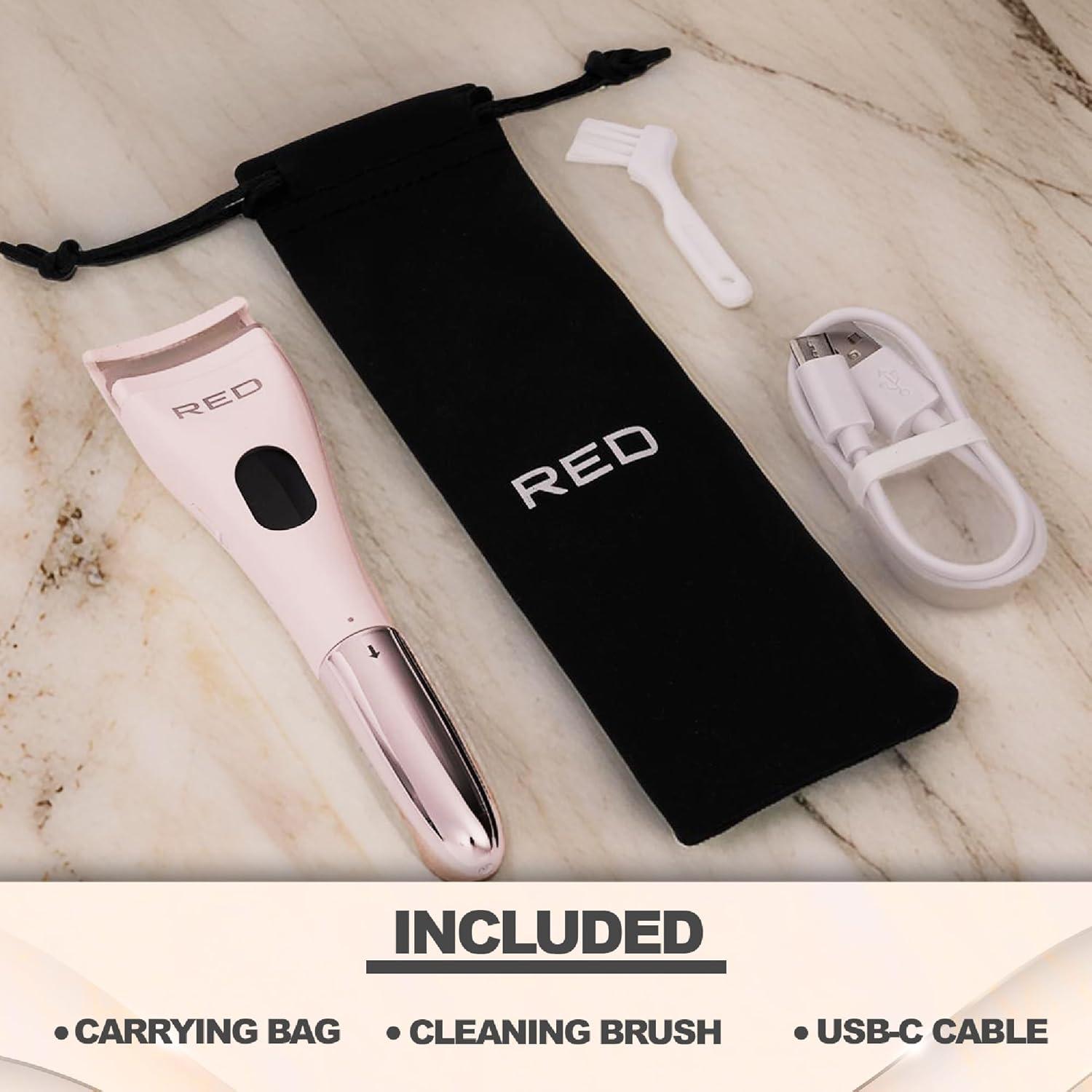 Rizador de Pestañas Eléctrico Red by Kiss 2-en-1 Rosa USB-C