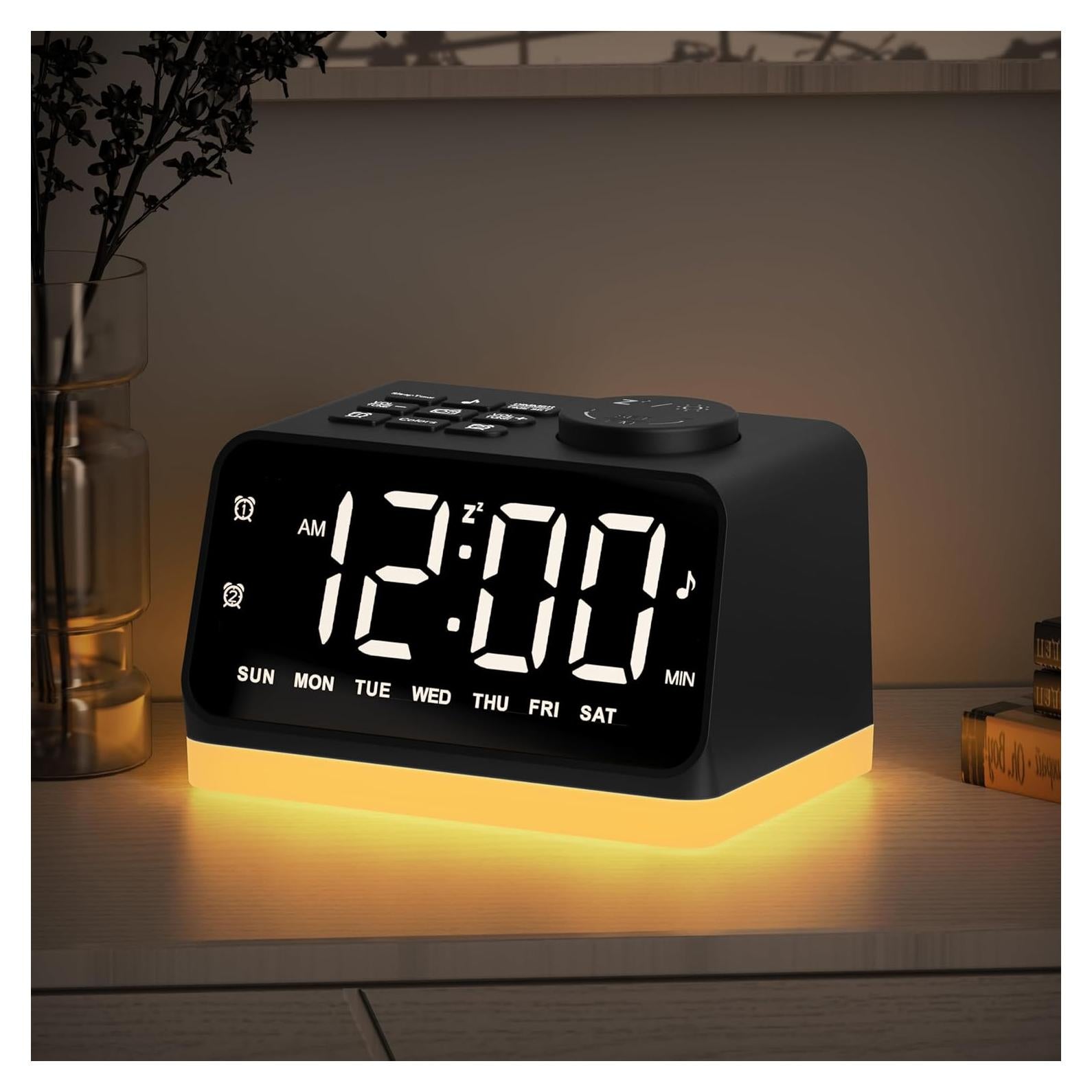 Reloj Despertador JALL CH09 Digital con Radio FM y Luz