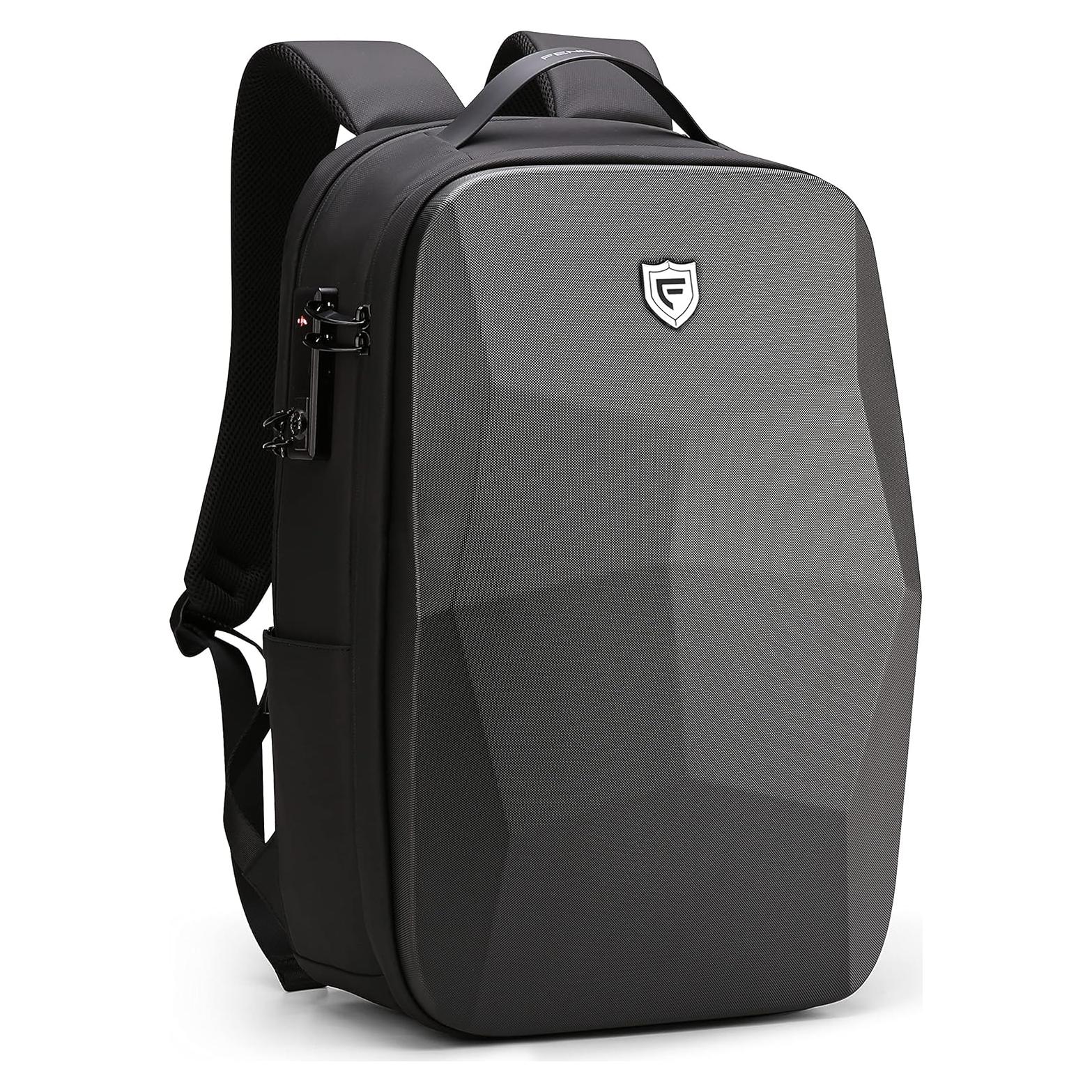 Mochila FENRUIEN 17.3" Antirrobo Impermeable USB Negra