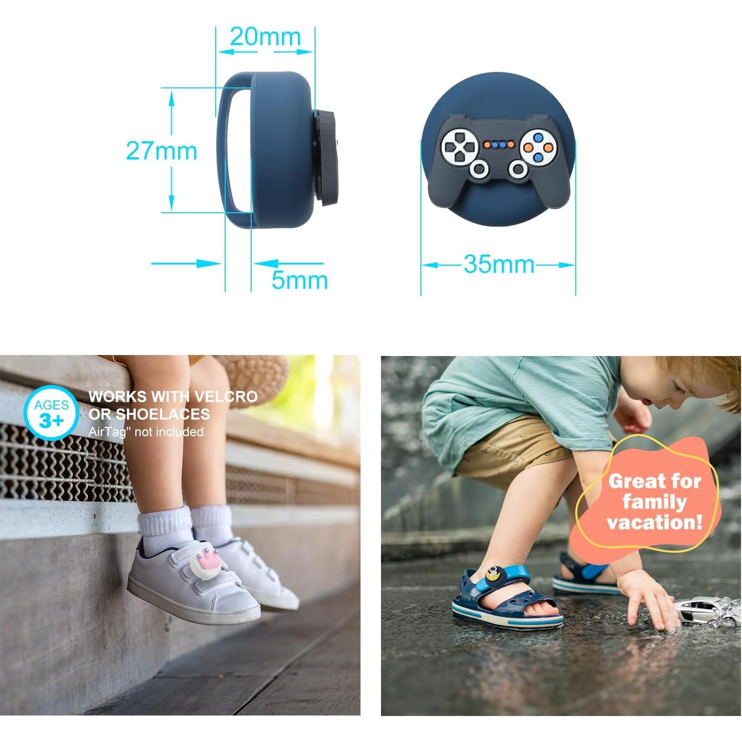 Soporte para zapatos de silicona WGKOMEGE - Paquete de 4 patrones