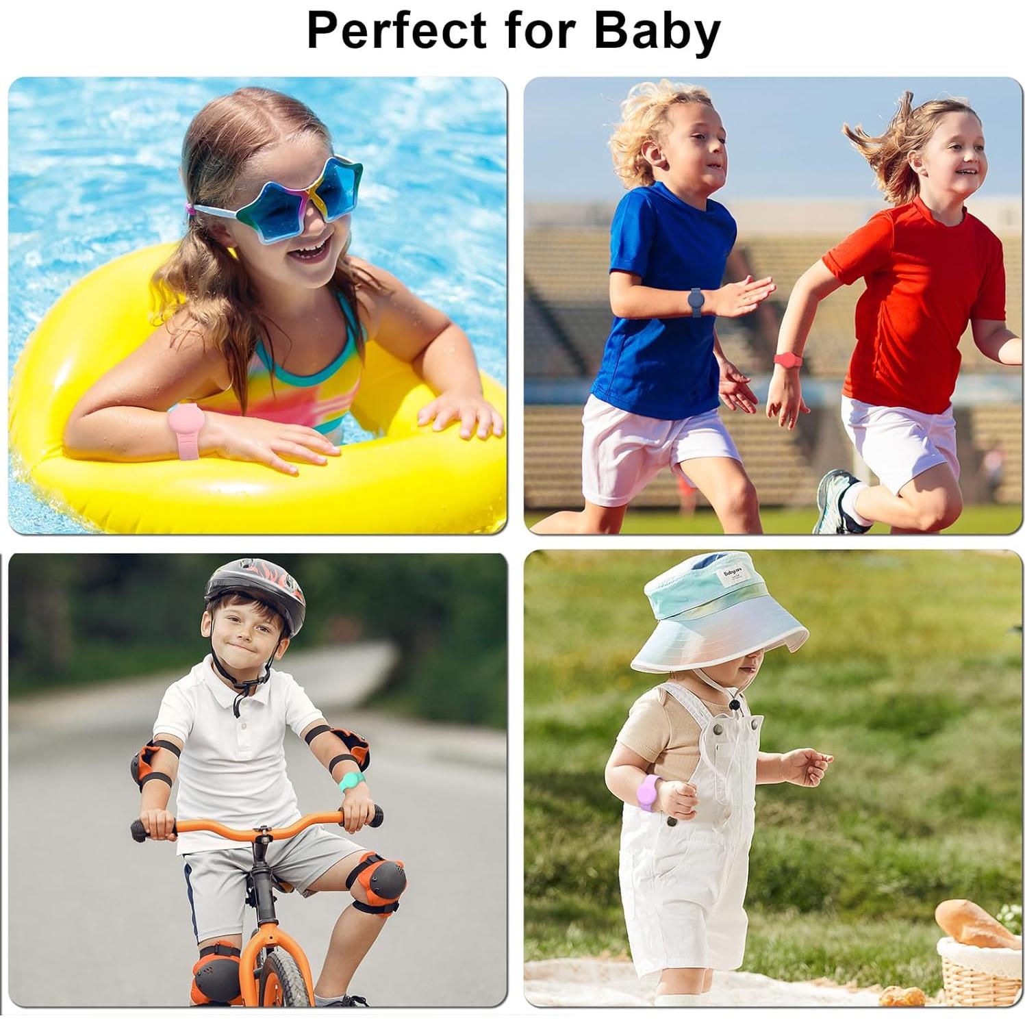 Pulsera Ajustable Impermeable Meliya para Air Tag Niños