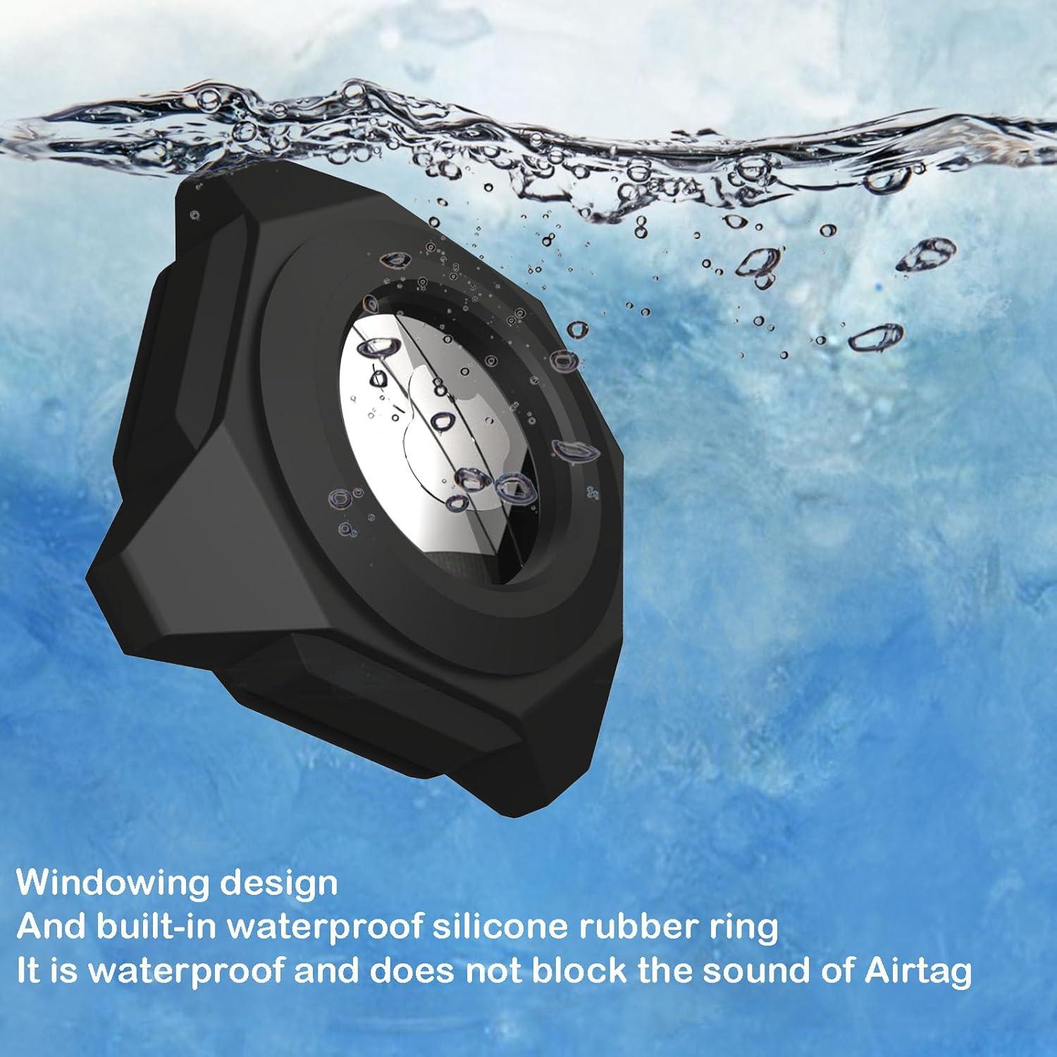 Funda Impermeable para AirTag GUANZHI con Adhesivo 3M