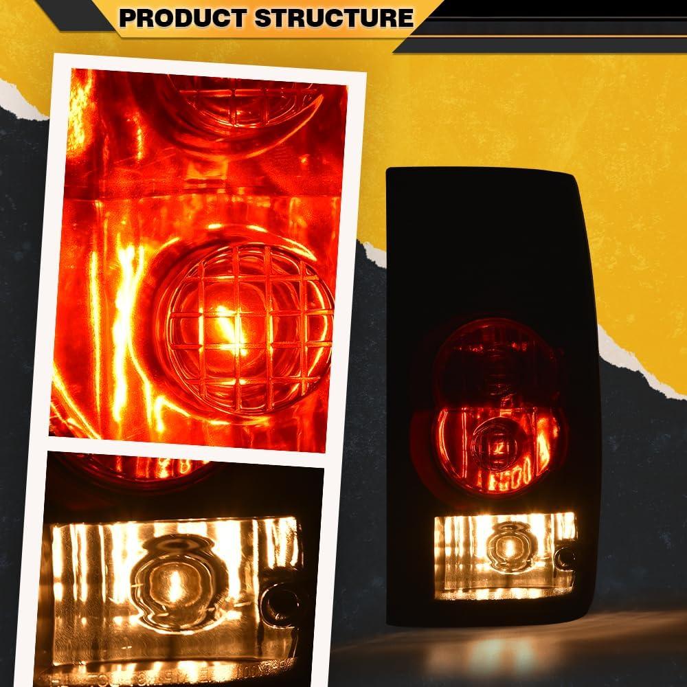 Luces Traseras Halógenas CNNELL para Toyota Hilux 1989-1995