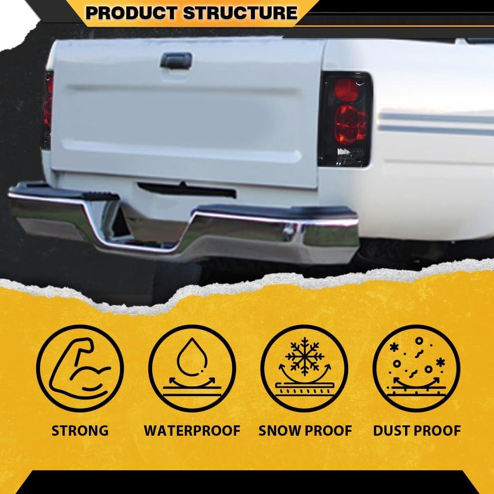 Luces Traseras Halógenas CNNELL para Toyota Hilux 1989-1995