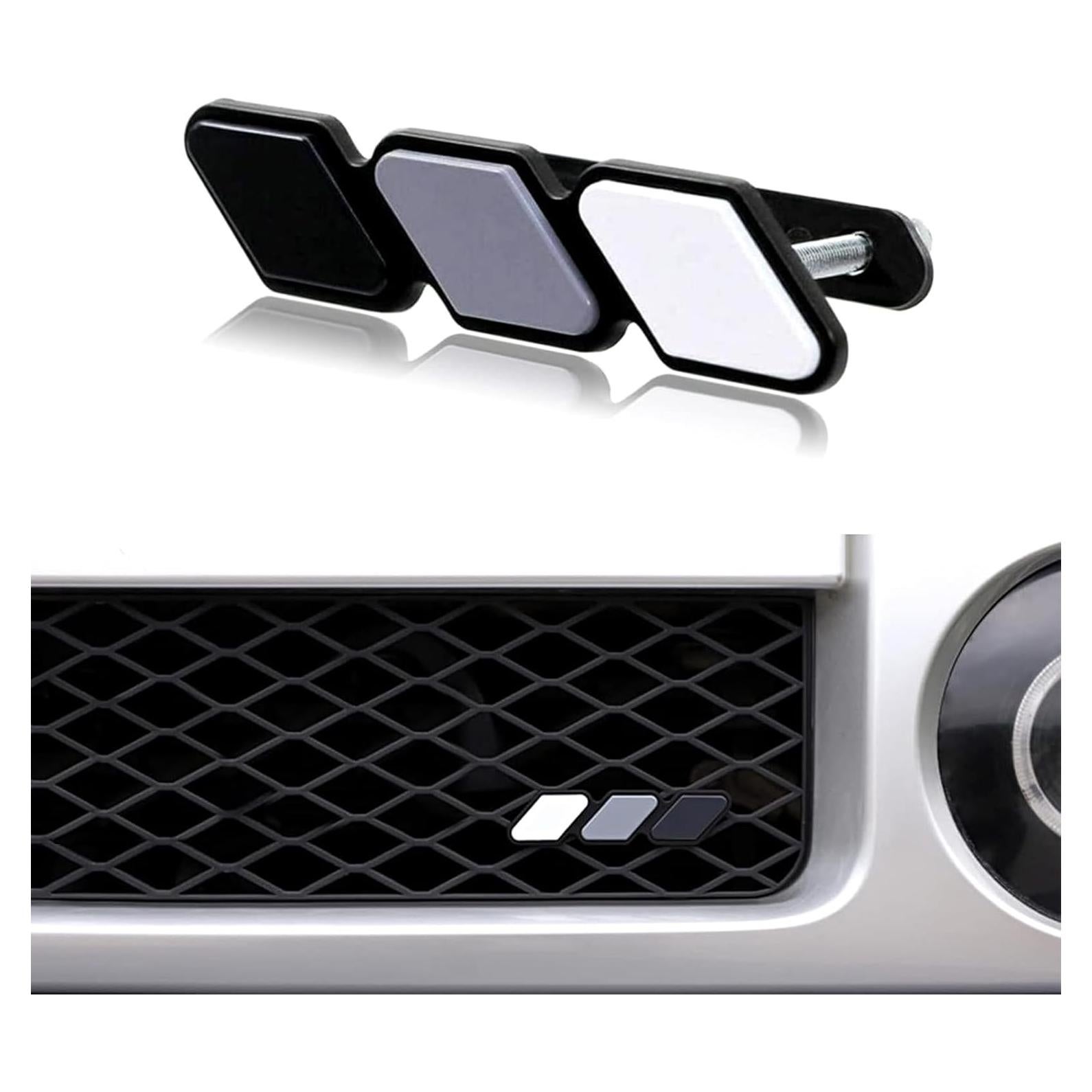 Insignia Decorativa de Rejilla Gseigvee Tricolor 11.94x2.49cm