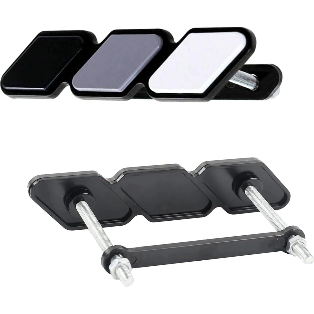 Insignia Decorativa de Rejilla Gseigvee Tricolor 11.94x2.49cm