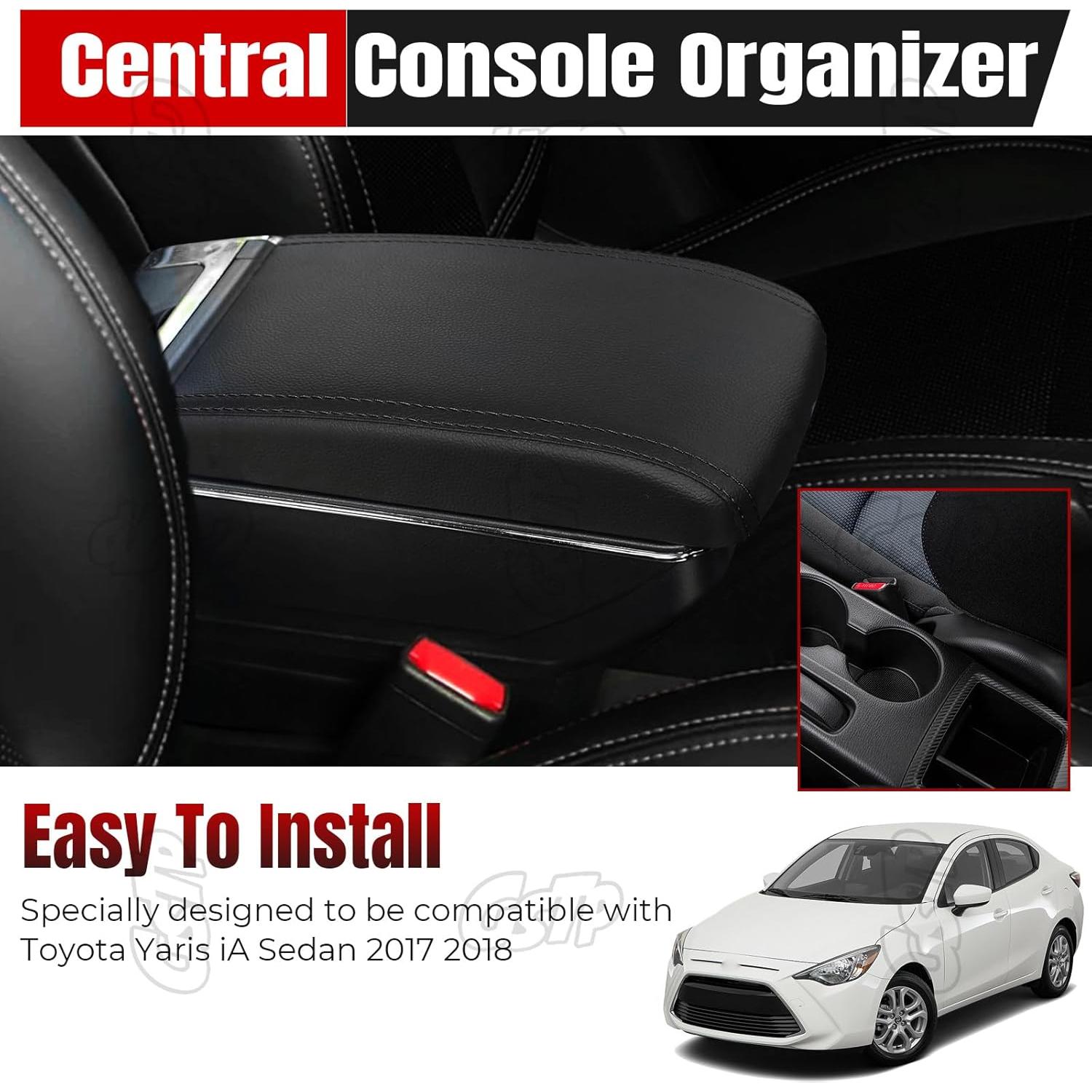 Reposabrazos Central GSTP para Toyota Yaris iA 2017-2018 con 7 USB