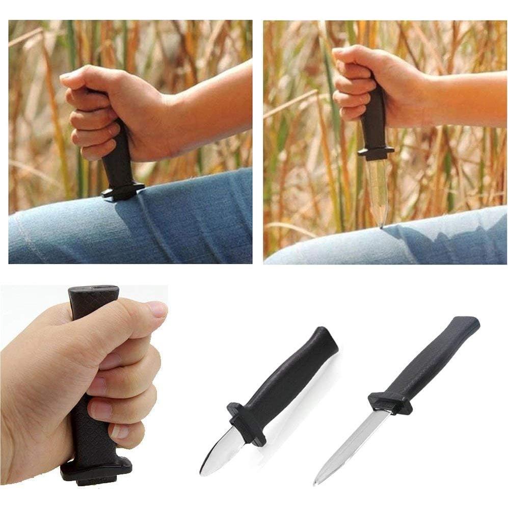 Cuchillo Retráctil de Juguete GUDVES - 3 Piezas para Bromas