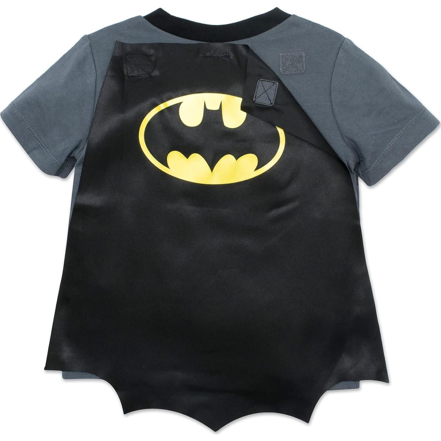 Camiseta de Cosplay Batman Superman DC Comics para Niños 2T