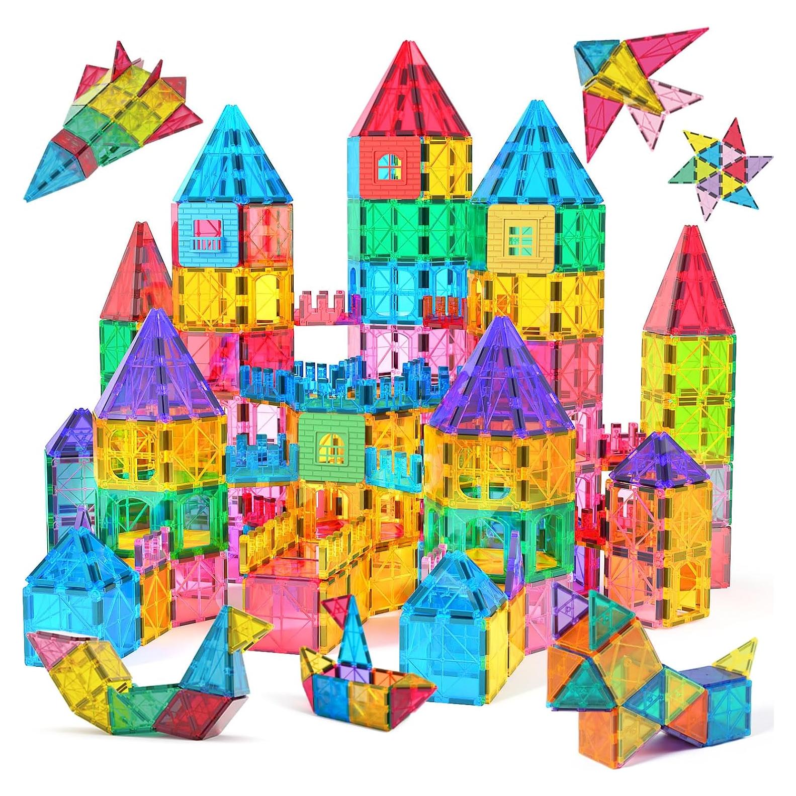 Bloques Magnéticos Jasonwell 60PCS Juguete Educativo STEM