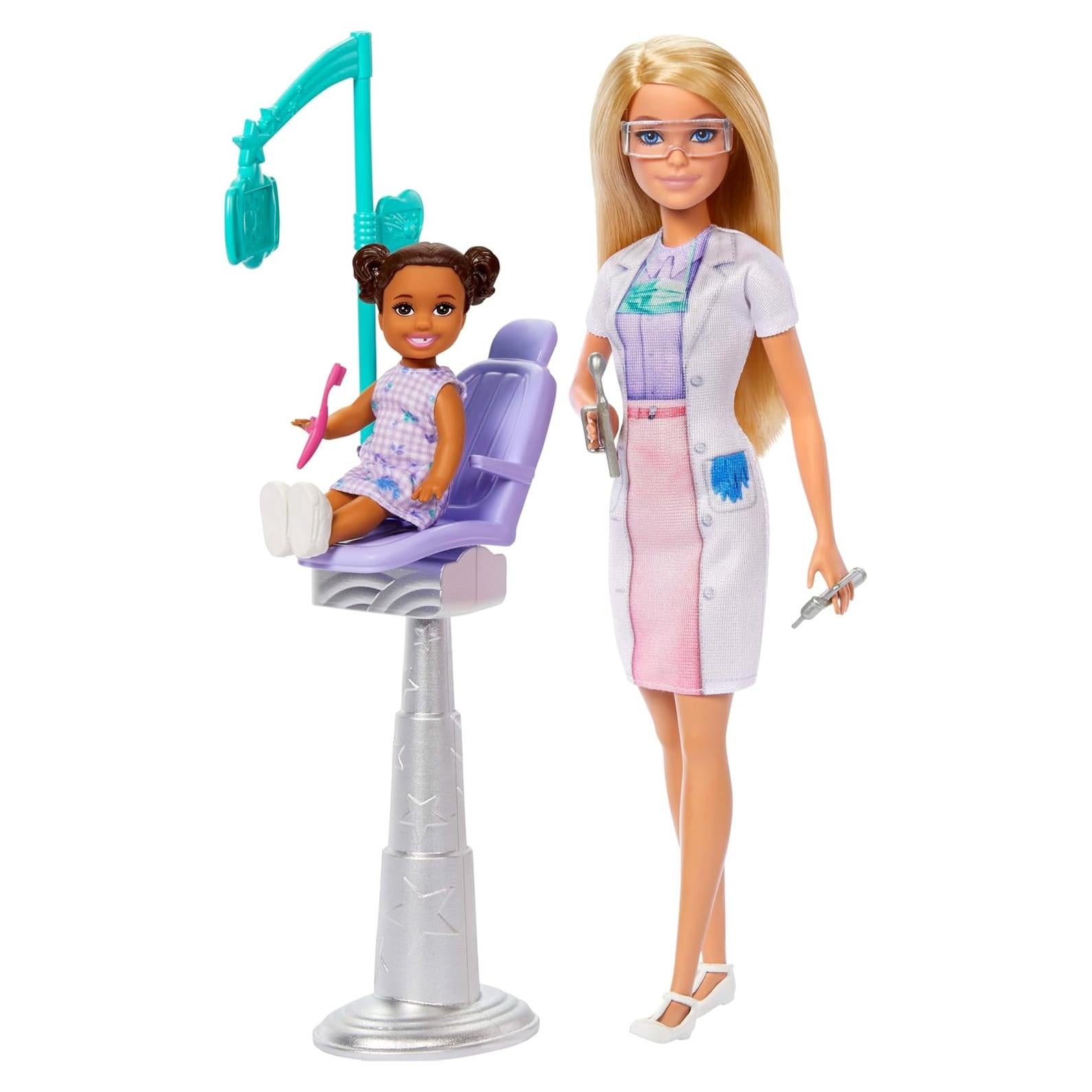 Barbie Dentista con Muñeca Rubia y Accesorios Médicos