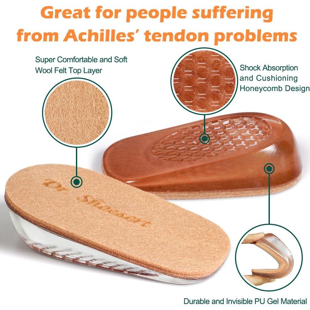 Plantillas Elevadoras Dr. Shoesert para Aumento de Altura 1.52 cm