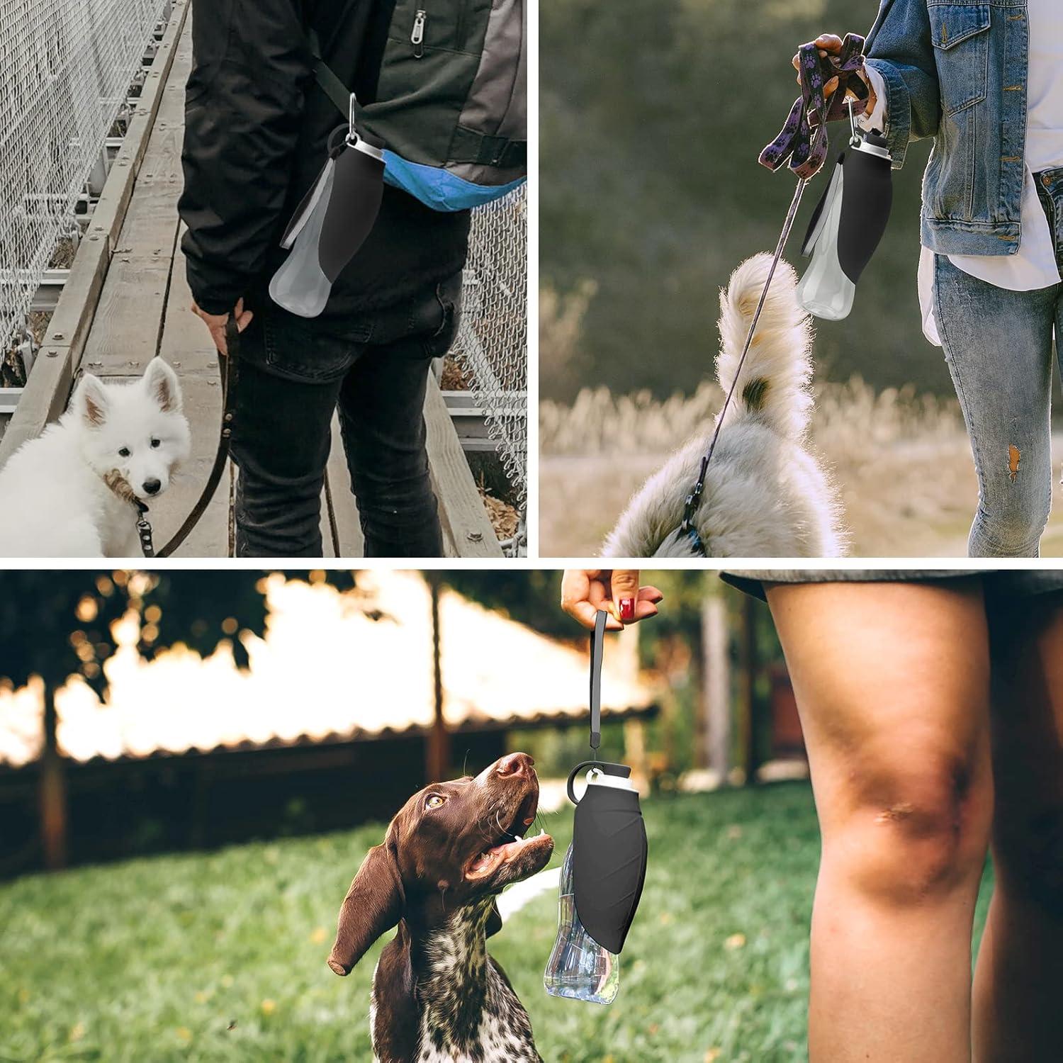 Botella de Agua para Perros TIOVERY 591 ml a Prueba de Fugas