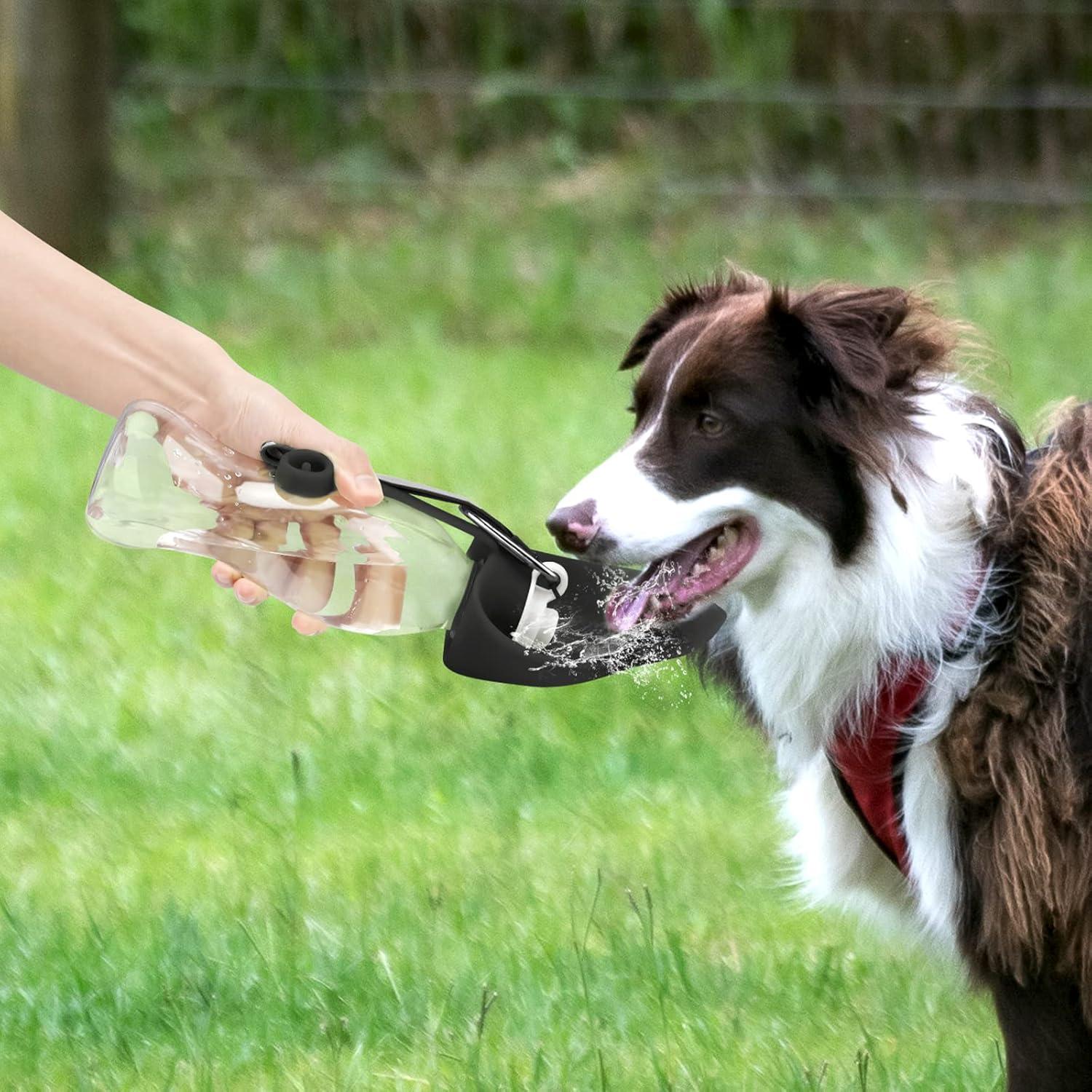 Botella de Agua para Perros TIOVERY 591 ml a Prueba de Fugas