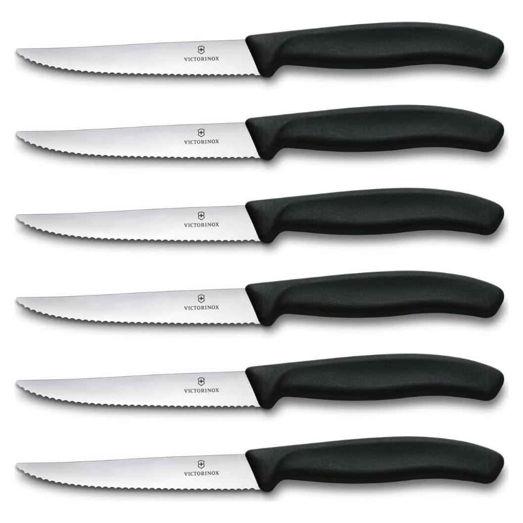 Juego de Cuchillos de Carne Victorinox Swiss Classic 6 Piezas