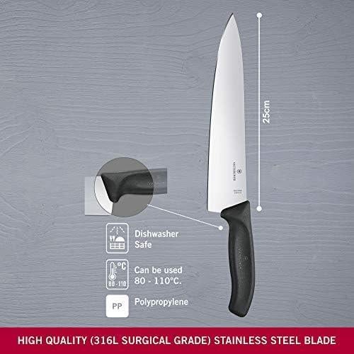 Cuchillo de Chef Victorinox Fibrox Pro 20 cm Acero Inoxidable